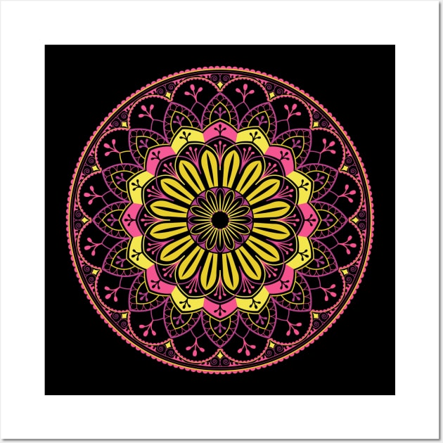 mandala Wall Art by HokiShop